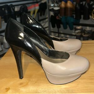 Jessica Simpson Two Tone Platform Heels